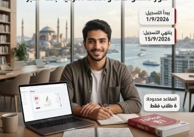 كورس اللغة التركية أونلاين المستوى الثالث B1